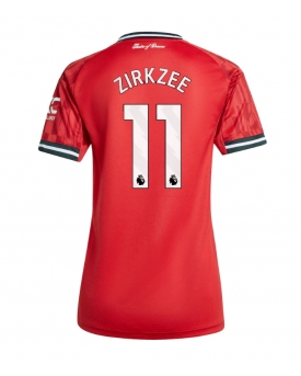 Billige Fotballdrakt Manchester United Joshua Zirkzee #11 Replika Hjemmedrakt Dame 2025-26 Kortermet Billige Fotballdrakt Manchester United Joshua Zirkzee #11 Replika Hjemmedrakt Dame 2025-26 Kortermet